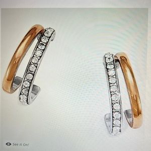 Brighton Neptune’s rings post hoop earrings